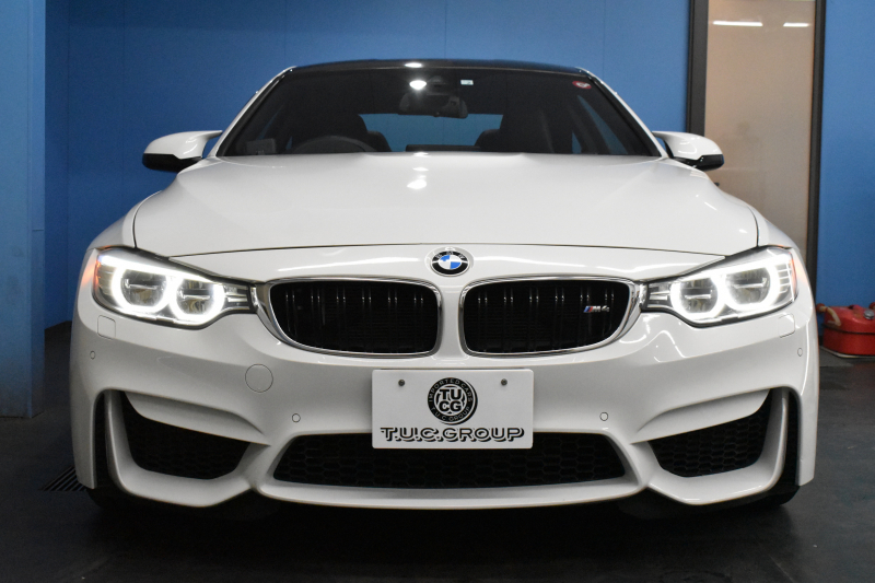 BMW Mシリーズ M4ｸｰﾍﾟ MDCT ｱﾀﾞﾌﾟﾃｨﾌﾞMｻｽﾍﾟﾝｼｮﾝ ﾋｰﾀｰ付ﾌﾞﾗｯｸ革 ｶｰﾎﾞﾝR&ｲﾝﾃﾘｱ  HUD ｱﾀﾞﾌﾟﾃｨﾌﾞLEDﾍｯﾄﾞﾗｲﾄ 7速DCT ｵﾌﾟｼｮﾝ19AW 衝突軽減ﾌﾞﾚｰｷ 車線逸脱&歩行者警告 ﾌﾙｾｸﾞ 前後PDC Bｶﾒﾗ ﾘｱﾃﾞｨﾌｭｰｻﾞｰ 2年保証