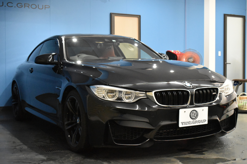 BMW Mシリーズ M4ｸｰﾍﾟ MDCT ﾋｰﾀｰ付ｻｷｰﾙｵﾚﾝｼﾞﾚｻﾞｰ ｶｰﾎﾞﾝR&ｲﾝﾃﾘｱ  HUD ｱﾀﾞﾌﾟﾃｨﾌﾞLEDﾍｯﾄﾞﾗｲﾄ 7速DCT ｵﾌﾟｼｮﾝ19AW 衝突軽減ﾌﾞﾚｰｷ 車線逸脱&歩行者警告 ﾌﾙｾｸﾞ 前後PDC Bｶﾒﾗ 2年保証