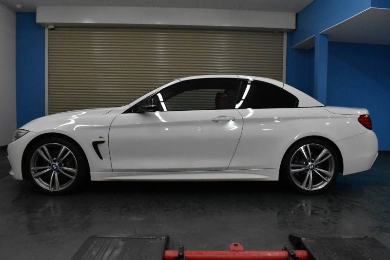 BMW 4シリーズ 435i ｶﾌﾞﾘｵﾚMｽﾎﾟｰﾂ ｱﾄﾞﾊﾞﾝｽﾄﾞｱｸﾃｨﾌﾞｾｰﾌﾃｨｰP 追従ACC HUD 直6ﾀｰﾎﾞ 電動ﾒﾀﾙﾙｰﾌ ﾋｰﾀｰ付赤革 LEDﾍｯﾄﾞﾗｲﾄ 車線逸脱&歩行者警告 衝突軽減B ﾀｯﾁﾊﾟｯﾄﾞiﾄﾞﾗｲﾌﾞHDDﾅﾋﾞ ﾌﾙｾｸﾞﾅﾋﾞBｶﾒﾗ前後PDC ｽﾏｰﾄｷｰ 2年保証