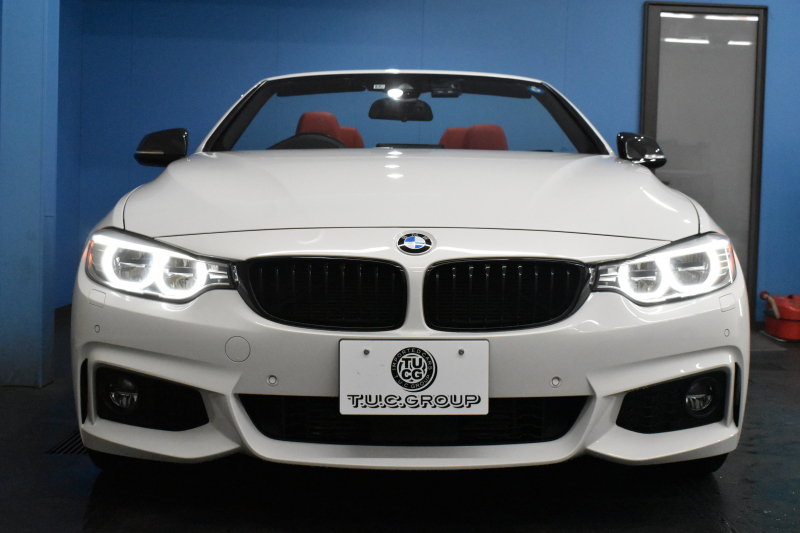 BMW 4シリーズ 435i ｶﾌﾞﾘｵﾚMｽﾎﾟｰﾂ ｱﾄﾞﾊﾞﾝｽﾄﾞｱｸﾃｨﾌﾞｾｰﾌﾃｨｰP 追従ACC HUD 直6ﾀｰﾎﾞ 電動ﾒﾀﾙﾙｰﾌ ﾋｰﾀｰ付赤革 LEDﾍｯﾄﾞﾗｲﾄ 車線逸脱&歩行者警告 衝突軽減B ﾀｯﾁﾊﾟｯﾄﾞiﾄﾞﾗｲﾌﾞHDDﾅﾋﾞ ﾌﾙｾｸﾞﾅﾋﾞBｶﾒﾗ前後PDC ｽﾏｰﾄｷｰ 2年保証