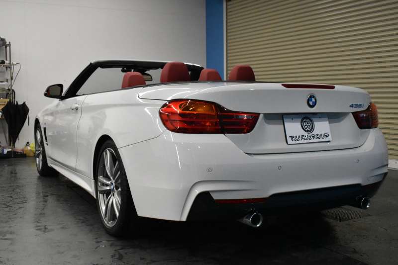 BMW 4シリーズ 435i ｶﾌﾞﾘｵﾚMｽﾎﾟｰﾂ ｱﾄﾞﾊﾞﾝｽﾄﾞｱｸﾃｨﾌﾞｾｰﾌﾃｨｰP 追従ACC HUD 直6ﾀｰﾎﾞ 電動ﾒﾀﾙﾙｰﾌ ﾋｰﾀｰ付赤革 LEDﾍｯﾄﾞﾗｲﾄ 車線逸脱&歩行者警告 衝突軽減B ﾀｯﾁﾊﾟｯﾄﾞiﾄﾞﾗｲﾌﾞHDDﾅﾋﾞ ﾌﾙｾｸﾞﾅﾋﾞBｶﾒﾗ前後PDC ｽﾏｰﾄｷｰ 2年保証