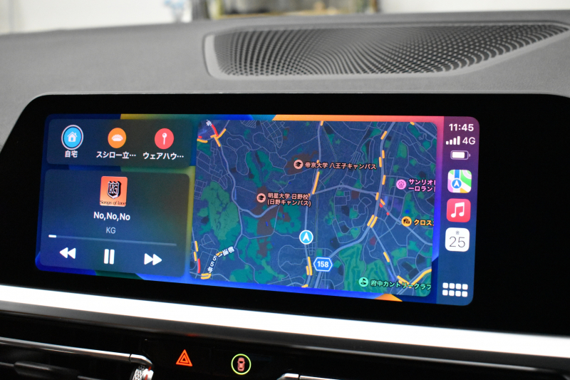 BMW 3シリーズ 320i Mｽﾎﾟｰﾂ G20型 ﾊｲﾗｲﾝ&ｺﾝﾌｫｰﾄP ﾋｰﾀｰ付茶革 ﾀｯﾁﾊﾟﾈﾙﾅﾋﾞ ｱｯﾌﾟﾙｶｰﾌﾟﾚｲ  追従ACC LEDﾍｯﾄﾞﾗｲﾄ 電動ﾄﾗﾝｸ 側面衝突&車線変更&逸脱&歩行者警告 液晶ﾒｰﾀｰ 後退ｱｼｽﾄ Pｱｼｽﾄ ｱｸﾃｨﾌﾞPDC緊急ﾌﾞﾚｰｷ  18AW 2年保証