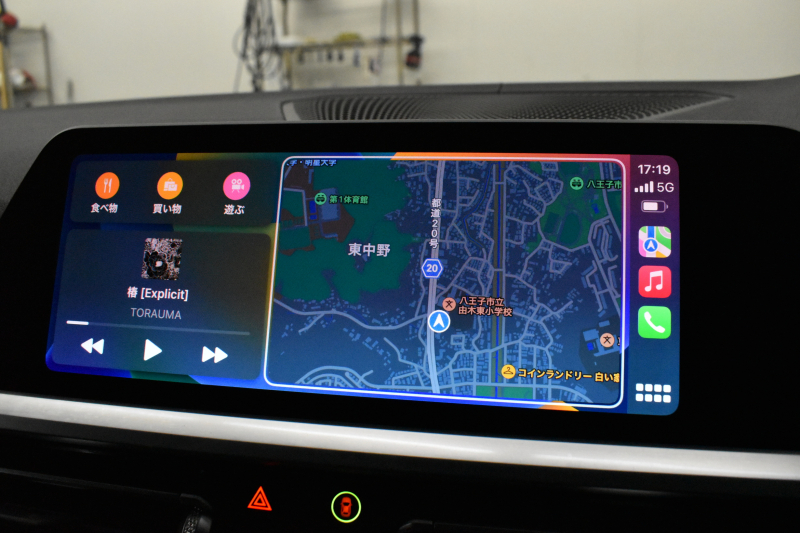 BMW 3シリーズ 320i Mｽﾎﾟｰﾂ G20型 ｺﾝﾌｫｰﾄP ﾋｰﾀｰ付黒革 ｵﾌﾟｼｮﾝ19AW ﾀｯﾁﾊﾟﾈﾙﾅﾋﾞBｶﾒﾗ ｱｯﾌﾟﾙｶｰﾌﾟﾚｲ  追従ACC LEDﾍｯﾄﾞﾗｲﾄ 電動ﾄﾗﾝｸ 側面衝突&車線変更&逸脱&歩行者警告 液晶ﾒｰﾀｰ 後退ｱｼｽﾄ Pｱｼｽﾄ ｱｸﾃｨﾌﾞPDC緊急ﾌﾞﾚｰｷ  2年保証