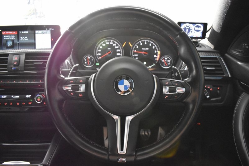 BMW Mシリーズ M4ｸｰﾍﾟ後期 MDCT ｱﾀﾞﾌﾟﾃｨﾌﾞMｻｽ ｱﾀﾞﾌﾟﾃｨﾌﾞﾍｷｻｺﾞﾅﾙLEDﾍｯﾄﾞﾗｲﾄ ﾋｰﾀｰ付黒革 ｶｰﾎﾞﾝﾙｰﾌ&ｲﾝﾃﾘｱ ﾀｯﾁﾊﾟﾈﾙﾅﾋﾞﾌﾙｾｸﾞBｶﾒﾗ前後PDC HUD 7速DCT ｵﾌﾟｼｮﾝ19AW 衝突軽減ﾌﾞﾚｰｷ 車線変更&車線逸脱&歩行者警告 2年保証