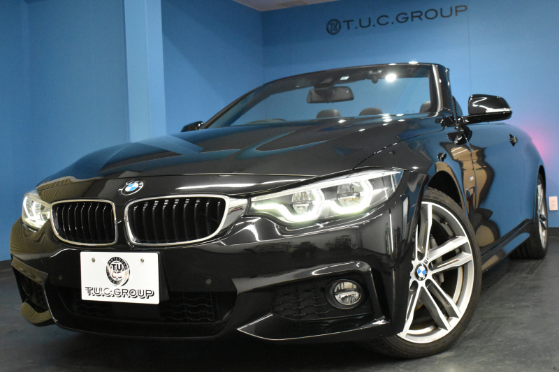 BMW 4シリーズ 440i ｶﾌﾞﾘｵﾚ Mｽﾎﾟｰﾂ LCI後期 ﾍｷｻｺﾞﾅﾙLEDﾍｯﾄﾞﾗｲﾄ 追従ACC HUD TOPﾋﾞｭｰ Pｱｼｽﾄ 直6ﾀｰﾎﾞ ﾋｰﾀｰ付黒革 液晶ﾒｰﾀｰ harman/kardon 車線変更&逸脱&歩行者&衝突警告 衝突軽減B 19AW ﾀｯﾁﾊﾟﾈﾙﾅﾋﾞBｶﾒﾗ 2年保証