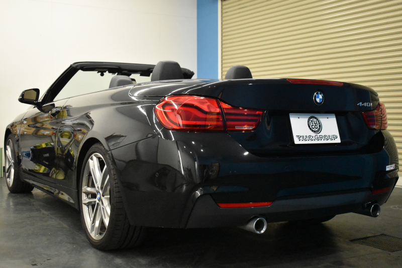 BMW 4シリーズ 440i ｶﾌﾞﾘｵﾚ Mｽﾎﾟｰﾂ LCI後期 ﾍｷｻｺﾞﾅﾙLEDﾍｯﾄﾞﾗｲﾄ 追従ACC HUD TOPﾋﾞｭｰ Pｱｼｽﾄ 直6ﾀｰﾎﾞ ﾋｰﾀｰ付黒革 液晶ﾒｰﾀｰ harman/kardon 車線変更&逸脱&歩行者&衝突警告 衝突軽減B 19AW ﾀｯﾁﾊﾟﾈﾙﾅﾋﾞBｶﾒﾗ 2年保証