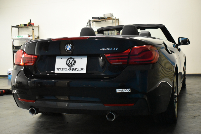 BMW 4シリーズ 440i ｶﾌﾞﾘｵﾚ Mｽﾎﾟｰﾂ LCI後期 ﾍｷｻｺﾞﾅﾙLEDﾍｯﾄﾞﾗｲﾄ 追従ACC HUD TOPﾋﾞｭｰ Pｱｼｽﾄ 直6ﾀｰﾎﾞ ﾋｰﾀｰ付黒革 液晶ﾒｰﾀｰ harman/kardon 車線変更&逸脱&歩行者&衝突警告 衝突軽減B 19AW ﾀｯﾁﾊﾟﾈﾙﾅﾋﾞBｶﾒﾗ 2年保証