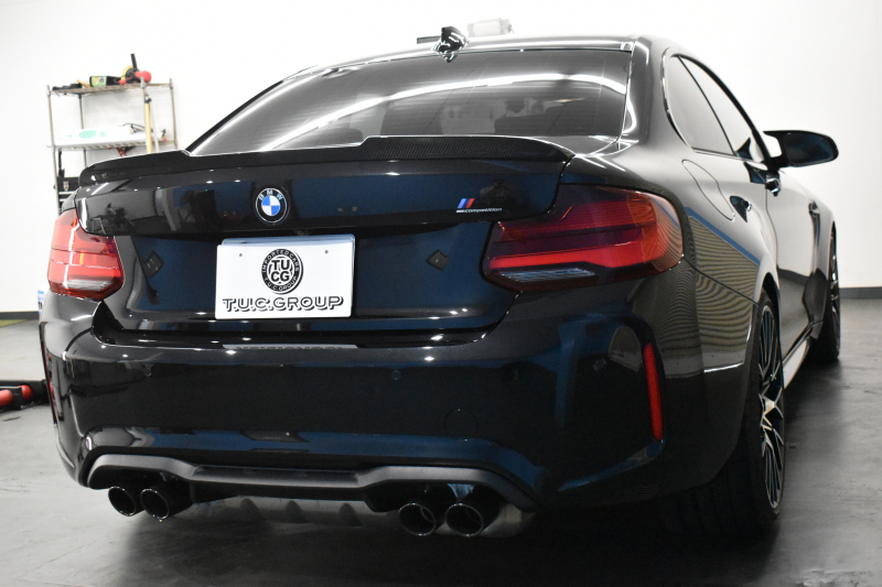 BMW Mシリーズ M2 ｺﾝﾍﾟﾃｨｼｮﾝ MDCT 7速DCT LCI後期 型式変更後ﾓﾃﾞﾙ KW車高調 MﾊﾟﾌｫｰﾏﾝｽFﾘｯﾌﾟｽﾎﾟｲﾗｰ ﾍｷｻｺﾞﾅﾙLEDﾍｯﾄﾞﾗｲﾄ&ﾃｰﾙ ﾋｰﾀｰ付黒革 ﾀｯﾁﾊﾟﾈﾙHDDﾅﾋﾞBｶﾒﾗ 19AW 車線逸脱&歩行者警告 衝突軽減ﾌﾞﾚｰｷ ｶｰﾎﾞﾝｲﾝﾃﾘｱ Mｼｰﾄﾍﾞﾙﾄ  2年保証