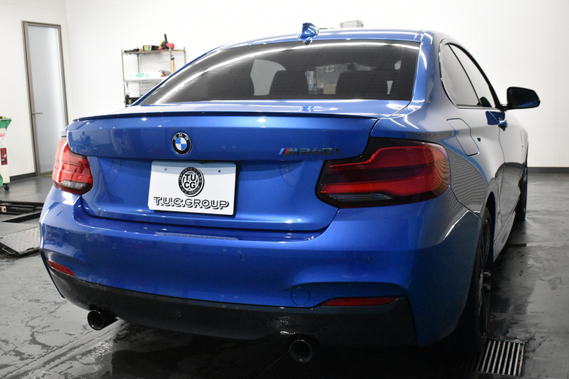 BMW 2シリーズ M240iｸｰﾍﾟ 後期 6速MT 1ｵｰﾅｰ 340馬力 直6ﾀｰﾎﾞ ﾍｷｻｺﾞﾅﾙLEDﾍｯﾄﾞ ｱﾀﾞﾌﾟﾃｨﾌﾞMｻｽﾍﾟﾝｼｮﾝ Mﾌﾞﾚｰｷ 18AW ｸﾙｺﾝ 車線逸脱&歩行者警告 衝突軽減ﾌﾞﾚｰｷ ﾋｰﾀｰ付ｱﾙｶﾝﾀｰﾗ電動ｽﾎﾟｰﾂｼｰﾄ 専用ｴｱﾛ ﾀｯﾁﾊﾟﾈﾙﾅﾋﾞ Bｶﾒﾗ Pｱｼｽﾄ 前後PDC 2年保証