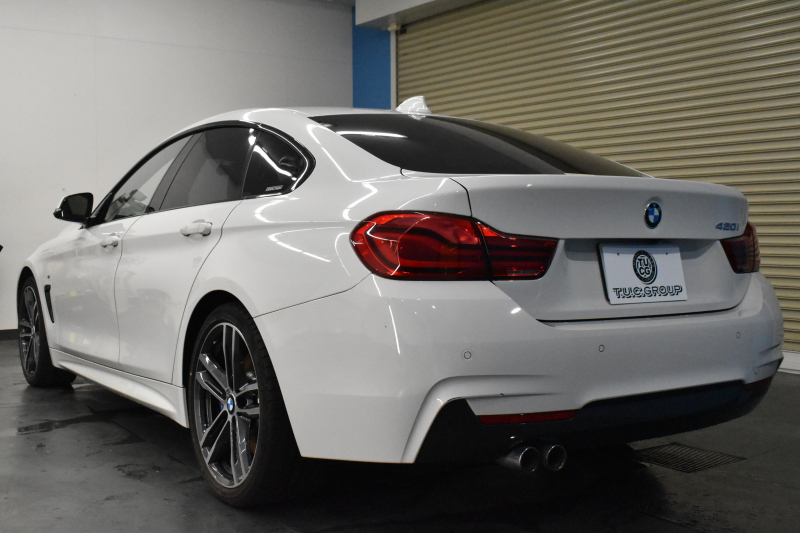 BMW 4シリーズ 420i ｸﾞﾗﾝｸｰﾍﾟ Mｽﾎﾟｰﾂ  LCI後期 ﾌｧｽﾄﾄﾗｯｸP 19AW Mｻｽ Mｽﾎﾟｰﾂﾌﾞﾚｰｷ 追従ACC ﾍｷｻｺﾞﾅﾙLEDﾍｯﾄﾞﾗｲﾄ&ﾃｰﾙ ﾋｰﾀｰ付茶革  ﾀｯﾁﾊﾟﾈﾙ式iﾄﾞﾗｲﾌﾞHDDﾅﾋﾞ 車線変更&逸脱&歩行者警告 衝突軽減ﾌﾞﾚｰｷ 電動Rｹﾞｰﾄ ﾌﾙｾｸﾞTV Bｶﾒﾗ 2年保証