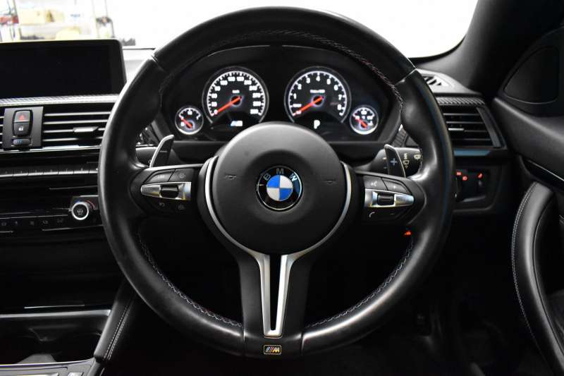 BMW Mシリーズ M4ｸｰﾍﾟ MDCT ｱﾀﾞﾌﾟﾃｨﾌﾞMｻｽﾍﾟﾝｼｮﾝ ﾋｰﾀｰ付黒革 ｶｰﾎﾞﾝR&ｲﾝﾃﾘｱ  HUD ｱﾀﾞﾌﾟﾃｨﾌﾞLEDﾍｯﾄﾞﾗｲﾄ 7速DCT ｵﾌﾟｼｮﾝ19AW 衝突軽減ﾌﾞﾚｰｷ 車線逸脱&歩行者警告 ﾌﾙｾｸﾞ 前後PDC Bｶﾒﾗ 2年保証