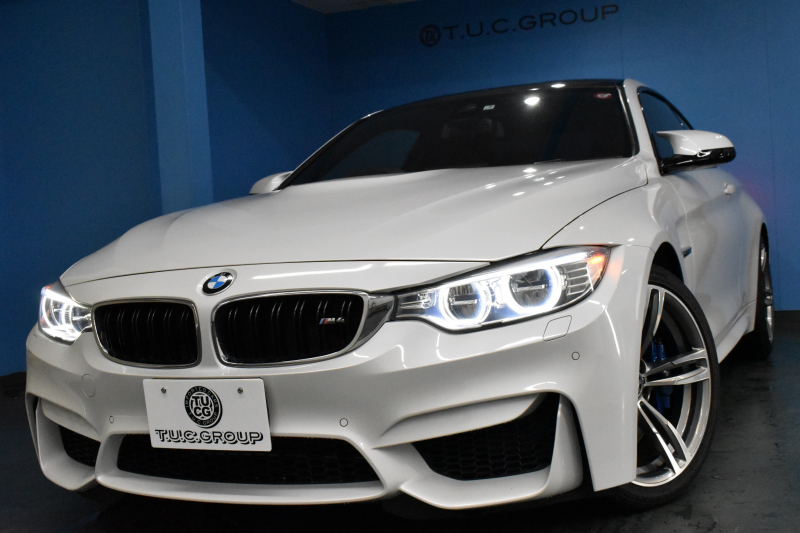 BMW Mシリーズ M4ｸｰﾍﾟ MDCT ｱﾀﾞﾌﾟﾃｨﾌﾞMｻｽﾍﾟﾝｼｮﾝ ﾋｰﾀｰ付黒革 ｶｰﾎﾞﾝR&ｲﾝﾃﾘｱ  HUD ｱﾀﾞﾌﾟﾃｨﾌﾞLEDﾍｯﾄﾞﾗｲﾄ 7速DCT ｵﾌﾟｼｮﾝ19AW 衝突軽減ﾌﾞﾚｰｷ 車線逸脱&歩行者警告 ﾌﾙｾｸﾞ 前後PDC Bｶﾒﾗ 2年保証