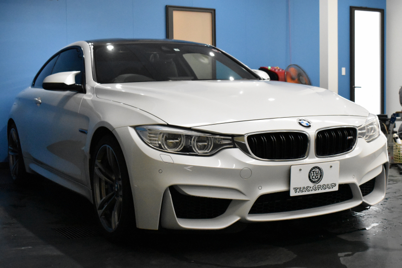 BMW Mシリーズ M4ｸｰﾍﾟ MDCT ｱﾀﾞﾌﾟﾃｨﾌﾞMｻｽﾍﾟﾝｼｮﾝ ﾋｰﾀｰ付黒革 ｶｰﾎﾞﾝR&ｲﾝﾃﾘｱ  HUD ｱﾀﾞﾌﾟﾃｨﾌﾞLEDﾍｯﾄﾞﾗｲﾄ 7速DCT ｵﾌﾟｼｮﾝ19AW 衝突軽減ﾌﾞﾚｰｷ 車線逸脱&歩行者警告 ﾌﾙｾｸﾞ 前後PDC Bｶﾒﾗ 2年保証