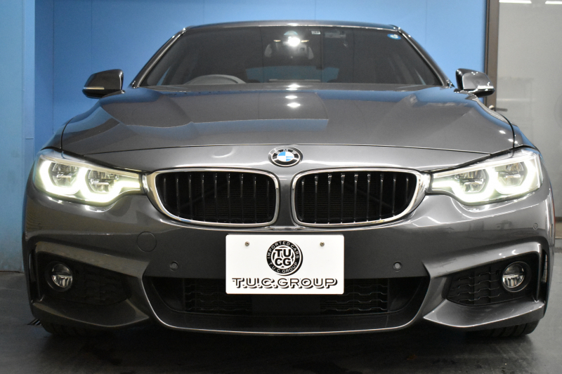 BMW 4シリーズ 420i ｸﾞﾗﾝｸｰﾍﾟ Mｽﾎﾟｰﾂ  LCI後期 追従ACC ﾍｷｻｺﾞﾅﾙLEDﾍｯﾄﾞﾗｲﾄ&ﾃｰﾙ ﾋｰﾀｰ付ｱﾙｶﾝﾀｰﾗ電動ｽﾎﾟｰﾂｼｰﾄ ﾀｯﾁﾊﾟﾈﾙ式iﾄﾞﾗｲﾌﾞHDDﾅﾋﾞ Bｶﾒﾗ 前後PDC ﾌﾙｾｸﾞ 車線変更&逸脱&歩行者警告 衝突軽減ﾌﾞﾚｰｷ ｳｯﾄﾞｲﾝﾃﾘｱ 18AW 電動Rｹﾞｰﾄ 2年保証