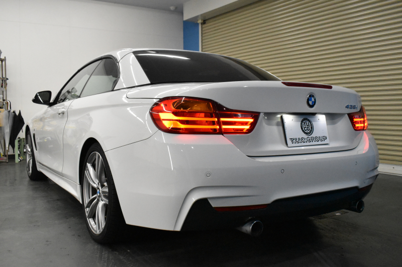 BMW 4シリーズ 435i ｶﾌﾞﾘｵﾚMｽﾎﾟｰﾂ ｱﾄﾞﾊﾞﾝｽﾄﾞｱｸﾃｨﾌﾞｾｰﾌﾃｨｰP 追従ACC HUD 直6ﾀｰﾎﾞ 電動ﾒﾀﾙﾙｰﾌ ﾋｰﾀｰ付黒革 LEDﾍｯﾄﾞﾗｲﾄ 車線逸脱&歩行者警告 衝突軽減B ﾌﾙｾｸﾞﾅﾋﾞBｶﾒﾗ前後PDC 19AW ｽﾏｰﾄｷｰ 2年保証