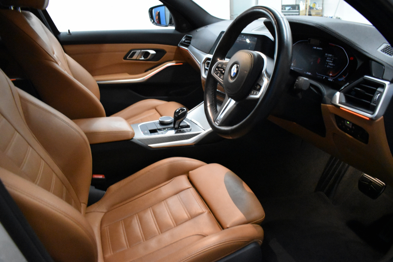 BMW 3シリーズ M340i Xﾄﾞﾗｲﾌﾞ G20型 直6ﾀｰﾎﾞ ﾋｰﾀｰ付ｺﾆｬｯｸ革 19AW 追従ACC HUD ﾚｰｻﾞｰLEDﾗｲﾄ 可変Mｻｽ Mﾌﾞﾚｰｷ 4WD ｼﾞｪｽﾁｬｰｺﾝﾄﾛｰﾙ ﾊｰﾏﾝｶｰﾄﾞﾝｽﾋﾟｰｶｰ 側面衝突&車線変更&逸脱&歩行者警告 後退ｱｼｽﾄ Pｱｼｽﾄ ﾌﾙｾｸﾞﾀｯﾁﾊﾟﾈﾙﾅﾋﾞ ｱｯﾌﾟﾙｶｰﾌﾟﾚｲ 2年保証