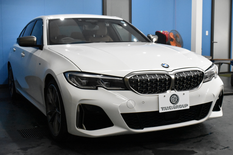 BMW 3シリーズ M340i Xﾄﾞﾗｲﾌﾞ G20型 直6ﾀｰﾎﾞ ﾋｰﾀｰ付ｺﾆｬｯｸ革 19AW 追従ACC HUD ﾚｰｻﾞｰLEDﾗｲﾄ 可変Mｻｽ Mﾌﾞﾚｰｷ 4WD ｼﾞｪｽﾁｬｰｺﾝﾄﾛｰﾙ ﾊｰﾏﾝｶｰﾄﾞﾝｽﾋﾟｰｶｰ 側面衝突&車線変更&逸脱&歩行者警告 後退ｱｼｽﾄ Pｱｼｽﾄ ﾌﾙｾｸﾞﾀｯﾁﾊﾟﾈﾙﾅﾋﾞ ｱｯﾌﾟﾙｶｰﾌﾟﾚｲ 2年保証