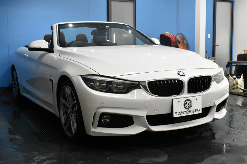 BMW 4シリーズ 440i ｶﾌﾞﾘｵﾚ Mｽﾎﾟｰﾂ LCI後期 ﾍｷｻｺﾞﾅﾙLEDﾍｯﾄﾞﾗｲﾄ&ﾃｰﾙ 追従ACC HUD 直6ﾀｰﾎﾞ ﾋｰﾀｰ付黒革 液晶ﾒｰﾀｰ harman/kardon 車線変更&逸脱&歩行者&衝突警告 衝突軽減B 19AW ﾀｯﾁﾊﾟﾈﾙHDDﾅﾋﾞ ﾌﾙｾｸﾞBｶﾒﾗ 1ｵｰﾅｰ 2年保証