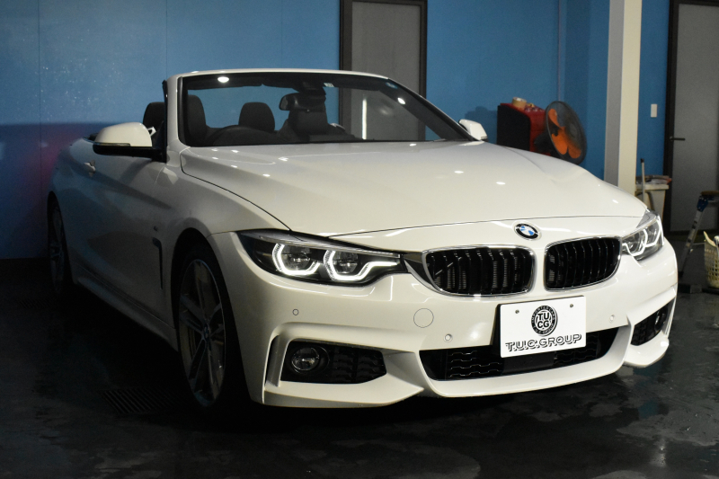 BMW 4シリーズ 440i ｶﾌﾞﾘｵﾚ Mｽﾎﾟｰﾂ LCI後期 ﾍｷｻｺﾞﾅﾙLEDﾍｯﾄﾞﾗｲﾄ&ﾃｰﾙ 追従ACC HUD 直6ﾀｰﾎﾞ ﾋｰﾀｰ付黒革 液晶ﾒｰﾀｰ harman/kardon 車線変更&逸脱&歩行者&衝突警告 衝突軽減B 19AW ﾀｯﾁﾊﾟﾈﾙHDDﾅﾋﾞ ﾌﾙｾｸﾞBｶﾒﾗ 1ｵｰﾅｰ 2年保証