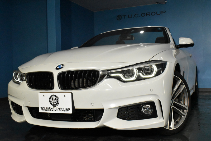 BMW 4シリーズ 440i ｶﾌﾞﾘｵﾚ Mｽﾎﾟｰﾂ LCI後期 ﾍｷｻｺﾞﾅﾙLEDﾍｯﾄﾞﾗｲﾄ&ﾃｰﾙ 追従ACC HUD 直6ﾀｰﾎﾞ ﾋｰﾀｰ付黒革 液晶ﾒｰﾀｰ harman/kardon 車線変更&逸脱&歩行者&衝突警告 衝突軽減B 19AW ﾀｯﾁﾊﾟﾈﾙHDDﾅﾋﾞ ﾌﾙｾｸﾞBｶﾒﾗ 1ｵｰﾅｰ 2年保証