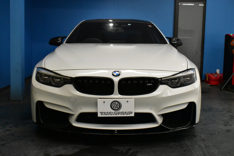 BMW Mシリーズ M4ｸｰﾍﾟ ｺﾝﾍﾟﾃｨｼｮﾝ 450馬力 LCI後期 ｱﾀﾞﾌﾟﾃｨﾌﾞMｻｽ ﾍｷｻｺﾞﾅﾙLED&ﾃｰﾙ 7速DCT Mﾊﾟﾌｫｰﾏﾝｽｴｱﾛ 専用鍛造20AW 専用軽量ﾋｰﾀｰ付黒革 車線変更＆逸脱＆歩行者警告 ﾀｯﾁﾊﾟﾈﾙﾅﾋﾞBｶﾒﾗ ﾊｰﾏﾝｶｰﾄﾞﾝ2年保証