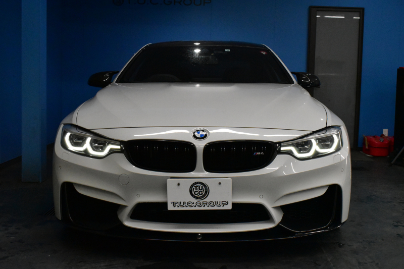 BMW Mシリーズ M4ｸｰﾍﾟ ｺﾝﾍﾟﾃｨｼｮﾝ 450馬力 LCI後期 ｱﾀﾞﾌﾟﾃｨﾌﾞMｻｽ ﾍｷｻｺﾞﾅﾙLED&ﾃｰﾙ 7速DCT Mﾊﾟﾌｫｰﾏﾝｽｴｱﾛ 専用鍛造20AW 専用軽量ﾋｰﾀｰ付黒革 車線変更＆逸脱＆歩行者警告 ﾀｯﾁﾊﾟﾈﾙﾅﾋﾞBｶﾒﾗ ﾊｰﾏﾝｶｰﾄﾞﾝ2年保証