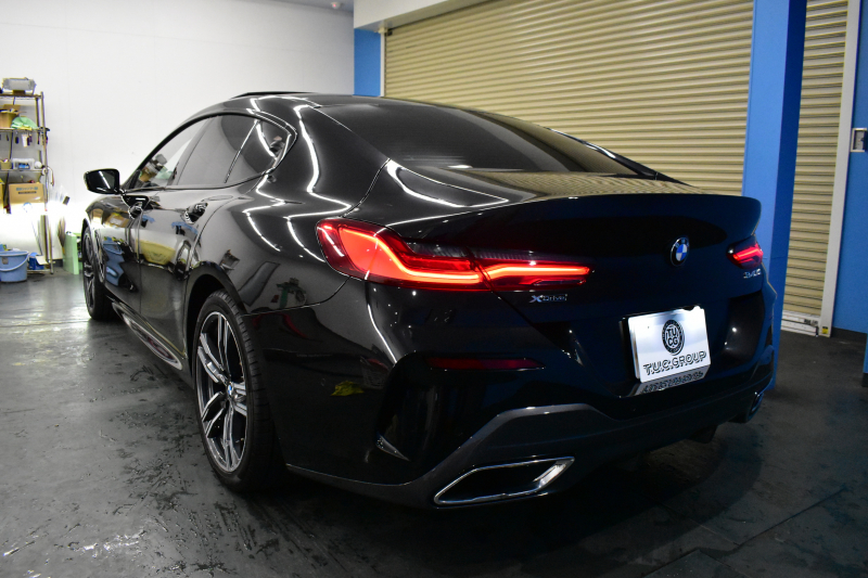 BMW 8シリーズ 840d Xﾄﾞﾗｲﾌﾞ ｸﾞﾗﾝｸｰﾍﾟ Mｽﾎﾟｰﾂ 4WD ﾊﾟﾉﾗﾏｶﾞﾗｽｻﾝﾙｰﾌ ﾚｰｻﾞｰLED ACC HUD  全席ﾋｰﾀｰ付黒/茶革 前席ﾍﾞﾝﾁﾚｰｼｮﾝ ﾊｰﾏﾝｶｰﾄﾞﾝ ｲﾝﾃﾘｾｰﾌ ﾗｲﾌﾞｺｯｸﾋﾟｯﾄ ｼﾞｪｽﾁｬｰｺﾝﾄﾛｰﾙ対応ﾀｯﾁﾊﾟﾈﾙﾅﾋﾞ3Dﾋﾞｭｰ 2年保証