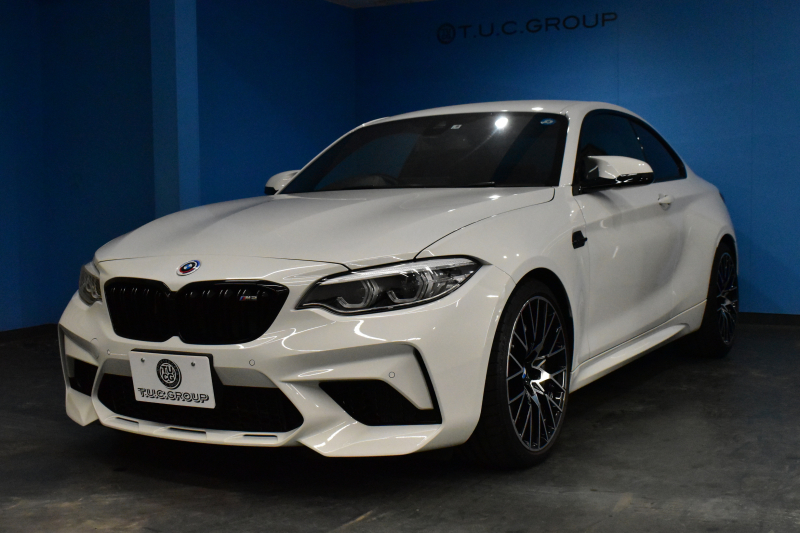 BMW Mシリーズ M2 ｺﾝﾍﾟﾃｨｼｮﾝ MDCT 7速DCT LCI後期 ｺﾝﾍﾟﾃｨｼｮﾝ専用410馬力ｴﾝｼﾞﾝ ﾍｷｻｺﾞﾅﾙLEDﾍｯﾄﾞﾗｲﾄ&ﾃｰﾙ ﾋｰﾀｰ付黒革 harman/kardon ﾀｯﾁﾊﾟﾈﾙHDDﾅﾋﾞBｶﾒﾗ 19AW 車線逸脱&歩行者警告 衝突軽減ﾌﾞﾚｰｷ ｶｰﾎﾞﾝｲﾝﾃﾘｱ Mｼｰﾄﾍﾞﾙﾄ  2年保証
