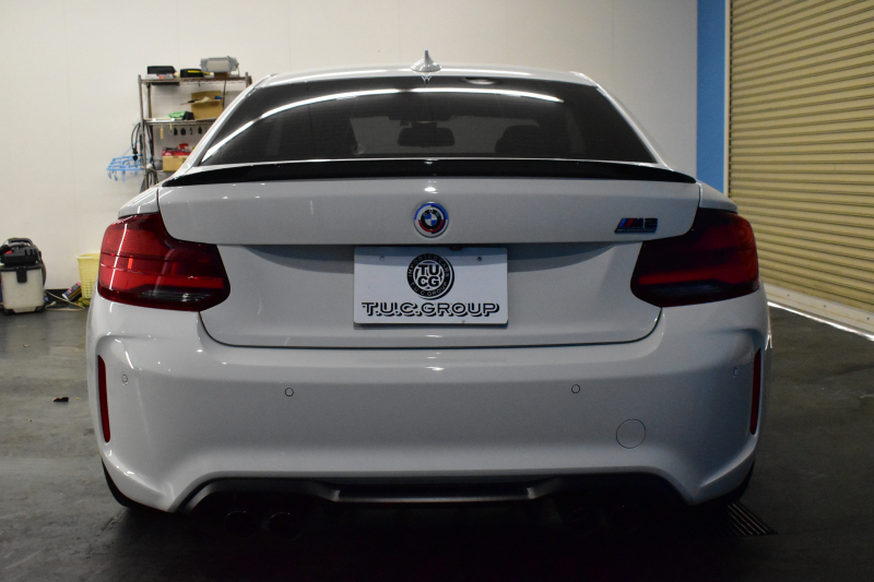 BMW Mシリーズ M2 ｺﾝﾍﾟﾃｨｼｮﾝ MDCT 7速DCT LCI後期 ｺﾝﾍﾟﾃｨｼｮﾝ専用410馬力ｴﾝｼﾞﾝ ﾍｷｻｺﾞﾅﾙLEDﾍｯﾄﾞﾗｲﾄ&ﾃｰﾙ ﾋｰﾀｰ付黒革 harman/kardon ﾀｯﾁﾊﾟﾈﾙHDDﾅﾋﾞBｶﾒﾗ 19AW 車線逸脱&歩行者警告 衝突軽減ﾌﾞﾚｰｷ ｶｰﾎﾞﾝｲﾝﾃﾘｱ Mｼｰﾄﾍﾞﾙﾄ  2年保証