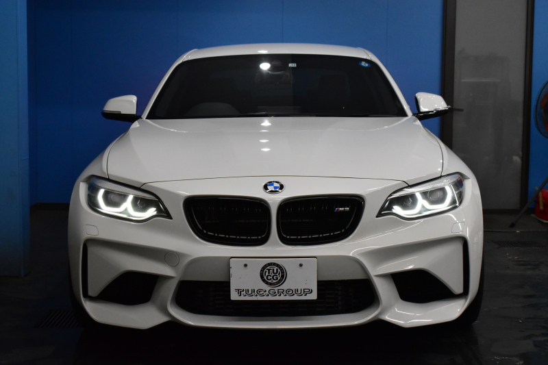 BMW Mシリーズ M2 MDCT 7速DCT LCI後期 ﾋｰﾀｰ付黒革 ｱﾀﾞﾌﾟﾃｨﾌﾞﾍｷｻｺﾞﾅﾙLEDﾍｯﾄﾞﾗｲﾄ&ﾃｰﾙ ﾀｯﾁﾊﾟﾈﾙHDDﾅﾋﾞ Mperformance19AW 車線逸脱&歩行者警告 衝突軽減ﾌﾞﾚｰｷ ｶｰﾎﾞﾝｲﾝﾃﾘｱ Bｶﾒﾗ iｽﾄｯﾌﾟ ｽﾏｰﾄｷｰ 2年保証