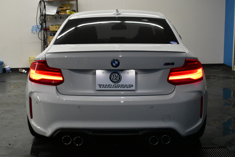 BMW Mシリーズ M2 MDCT 7速DCT LCI後期 ﾋｰﾀｰ付黒革 ｱﾀﾞﾌﾟﾃｨﾌﾞﾍｷｻｺﾞﾅﾙLEDﾍｯﾄﾞﾗｲﾄ&ﾃｰﾙ ﾀｯﾁﾊﾟﾈﾙHDDﾅﾋﾞ Mperformance19AW 車線逸脱&歩行者警告 衝突軽減ﾌﾞﾚｰｷ ｶｰﾎﾞﾝｲﾝﾃﾘｱ Bｶﾒﾗ iｽﾄｯﾌﾟ ｽﾏｰﾄｷｰ 2年保証