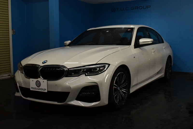 BMW 3シリーズ 320i Mｽﾎﾟｰﾂ ﾊｲﾗｲﾝ&ｺﾝﾌｫｰﾄP R6年7月迄新車保証 ﾋｰﾀｰ付茶革 ﾀｯﾁﾊﾟﾈﾙﾅﾋﾞ ｱｯﾌﾟﾙｶｰﾌﾟﾚｲ  追従ACC LEDﾍｯﾄﾞﾗｲﾄ 電動ﾄﾗﾝｸ 側面衝突&車線変更&逸脱&歩行者警告 液晶ﾒｰﾀｰ 後退ｱｼｽﾄ Pｱｼｽﾄ ｱｸﾃｨﾌﾞPDC緊急ﾌﾞﾚｰｷ  18AW 2年保証