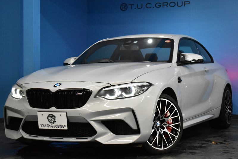 BMW Mシリーズ M2 ｺﾝﾍﾟﾃｨｼｮﾝ 6速MT LCI後期 ﾍｷｻｺﾞﾅﾙLEDﾍｯﾄﾞﾗｲﾄ&ﾃｰﾙ ﾋｰﾀｰ付黒革 harman/kardon ﾀｯﾁﾊﾟﾈﾙHDDﾅﾋﾞBｶﾒﾗ 19AW 車線逸脱&歩行者警告 衝突軽減ﾌﾞﾚｰｷ ｶｰﾎﾞﾝｲﾝﾃﾘｱ Mｼｰﾄﾍﾞﾙﾄ  2年保証