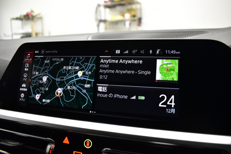 BMW 3シリーズ 330i Mｽﾎﾟｰﾂ G20型 高出力 ｲﾉﾍﾞｰｼｮﾝ&ﾊｲﾗｲﾝ&ｺﾝﾌｫｰﾄP 3Dﾃﾞｻﾞｲﾝﾏﾌﾗｰ&ﾀﾞｳﾝｻｽ ﾚｰｻﾞｰLEDﾗｲﾄ ﾋｰﾀｰ付黒革 HUD ACC 19AW Mｽﾎﾟｰﾂﾌﾞﾚｰｷ ﾊﾟｰｷﾝｸﾞｱｼｽﾄ+  3Dﾋﾞｭｰ全周囲ｶﾒﾗ ﾀｯﾁﾊﾟﾈﾙﾅﾋﾞ ｱｯﾌﾟﾙｶｰﾌﾟﾚｲ 側面衝突&車線変更警告  2年保証