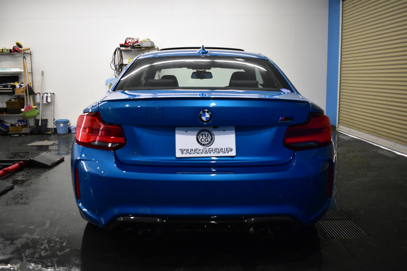 BMW Mシリーズ M2 ｺﾝﾍﾟﾃｨｼｮﾝ MDCT 7速DCT LCI後期 ｾﾚｸﾄ&MﾄﾞﾗｲﾊﾞｰｽﾞP ｻﾝR 最高速270㎞/h  ﾍｷｻｺﾞﾅﾙLEDﾍｯﾄﾞﾗｲﾄ&ﾃｰﾙ ﾋｰﾀｰ付黒革 harman/kardon ﾀｯﾁﾊﾟﾈﾙHDDﾅﾋﾞBｶﾒﾗ 19AW 車線逸脱&歩行者警告 衝突軽減ﾌﾞﾚｰｷ ｶｰﾎﾞﾝｲﾝﾃﾘｱ Mｼｰﾄﾍﾞﾙﾄ  2年保証