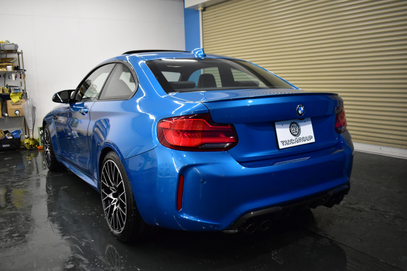 BMW Mシリーズ M2 ｺﾝﾍﾟﾃｨｼｮﾝ MDCT 7速DCT LCI後期 ｾﾚｸﾄ&MﾄﾞﾗｲﾊﾞｰｽﾞP ｻﾝR 最高速270㎞/h  ﾍｷｻｺﾞﾅﾙLEDﾍｯﾄﾞﾗｲﾄ&ﾃｰﾙ ﾋｰﾀｰ付黒革 harman/kardon ﾀｯﾁﾊﾟﾈﾙHDDﾅﾋﾞBｶﾒﾗ 19AW 車線逸脱&歩行者警告 衝突軽減ﾌﾞﾚｰｷ ｶｰﾎﾞﾝｲﾝﾃﾘｱ Mｼｰﾄﾍﾞﾙﾄ  2年保証