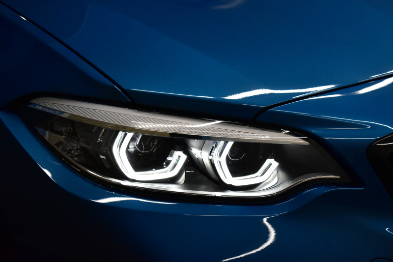 BMW Mシリーズ M2 ｺﾝﾍﾟﾃｨｼｮﾝ MDCT 7速DCT LCI後期 ｾﾚｸﾄ&MﾄﾞﾗｲﾊﾞｰｽﾞP ｻﾝR 最高速270㎞/h  ﾍｷｻｺﾞﾅﾙLEDﾍｯﾄﾞﾗｲﾄ&ﾃｰﾙ ﾋｰﾀｰ付黒革 harman/kardon ﾀｯﾁﾊﾟﾈﾙHDDﾅﾋﾞBｶﾒﾗ 19AW 車線逸脱&歩行者警告 衝突軽減ﾌﾞﾚｰｷ ｶｰﾎﾞﾝｲﾝﾃﾘｱ Mｼｰﾄﾍﾞﾙﾄ  2年保証