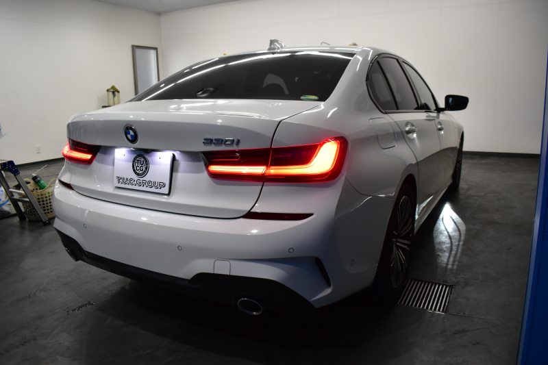 BMW 3シリーズ 330i Mｽﾎﾟｰﾂ G20型 高出力 ｲﾉﾍﾞｰｼｮﾝ&ﾊｲﾗｲﾝ&ｺﾝﾌｫｰﾄP ﾚｰｻﾞｰLEDﾗｲﾄ ﾋｰﾀｰ付黒革 HUD ACC 18AW Mｽﾎﾟｰﾂﾌﾞﾚｰｷ ﾊﾟｰｷﾝｸﾞｱｼｽﾄ+  3Dﾋﾞｭｰ全周囲ｶﾒﾗ ﾀｯﾁﾊﾟﾈﾙﾅﾋﾞ ｱｯﾌﾟﾙｶｰﾌﾟﾚｲ 側面衝突&車線変更警告  2年保証