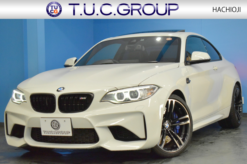 BMW Mシリーズ M2 MDCT 7速DCT ｻﾝﾙｰﾌ ﾋｰﾀｰ付黒革 LEDﾘﾝｸﾞｷｾﾉﾝﾍｯﾄﾞﾗｲﾄ ﾀｯﾁﾊﾟｯﾄﾞHDDﾅﾋﾞ 19AW  車線逸脱&歩行者警告 衝突軽減ﾌﾞﾚｰｷ ｶｰﾎﾞﾝｲﾝﾃﾘｱ Bｶﾒﾗ iｽﾄｯﾌﾟ ｽﾏｰﾄｷｰ 2年保証