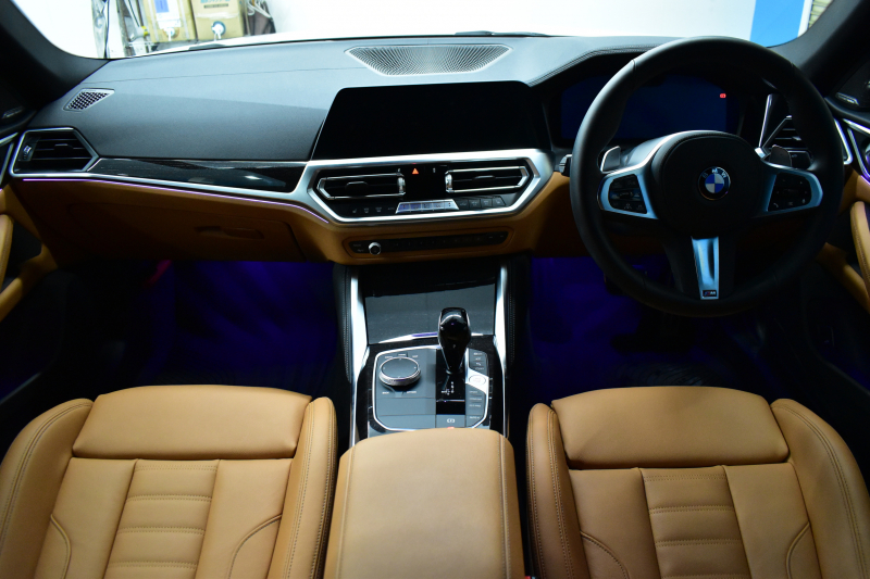 BMW 4シリーズ 420iｸﾞﾗﾝｸｰﾍﾟ Mｽﾎﾟｰﾂ 新車保証R7年6月迄 ｺﾝﾌｫｰﾄ&Mｽﾎﾟｰﾂｼｰﾄ&ｻｳﾝﾄﾞP ﾋｰﾀｰ付茶革 Mｽﾎﾟｰﾂｼｰﾄ ﾊｰﾏﾝｶｰﾄﾞﾝ LEDﾍｯﾄﾞﾗｲﾄ 追従ACC 車線変更警告 ﾀｯﾁﾊﾟﾈﾙﾅﾋﾞBｶﾒﾗ Apple Car Play ﾌﾙｾｸﾞ 3Dﾋﾞｭｰ全周囲ｶﾒﾗ 液晶ﾒｰﾀｰ Pｱｼｽﾄ 19AW