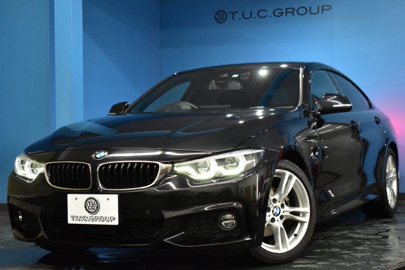BMW 4シリーズ 420i ｸﾞﾗﾝｸｰﾍﾟ Mｽﾎﾟｰﾂ  LCI後期 ﾋｰﾀｰ付黒革 追従ACC ﾍｷｻｺﾞﾅﾙLEDﾍｯﾄﾞﾗｲﾄ&ﾃｰﾙ 液晶ﾒｰﾀｰ ﾀｯﾁﾊﾟﾈﾙ式iﾄﾞﾗｲﾌﾞHDDﾅﾋﾞ Bｶﾒﾗ 前後PDC ﾌﾙｾｸﾞ 車線変更&逸脱&歩行者警告 衝突軽減ﾌﾞﾚｰｷ 電動Rｹﾞｰﾄ 18AW DSRC 2年保証