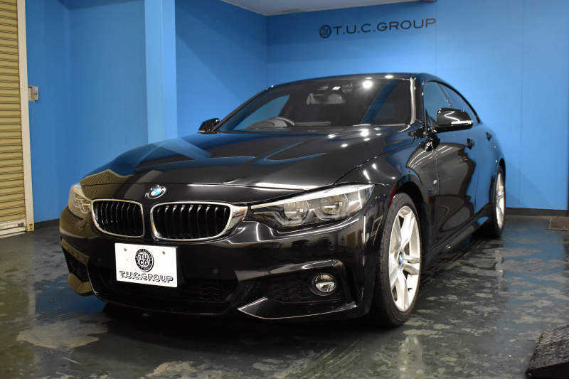 BMW 4シリーズ 420i ｸﾞﾗﾝｸｰﾍﾟ Mｽﾎﾟｰﾂ  LCI後期 ﾋｰﾀｰ付黒革 追従ACC ﾍｷｻｺﾞﾅﾙLEDﾍｯﾄﾞﾗｲﾄ&ﾃｰﾙ 液晶ﾒｰﾀｰ ﾀｯﾁﾊﾟﾈﾙ式iﾄﾞﾗｲﾌﾞHDDﾅﾋﾞ Bｶﾒﾗ 前後PDC ﾌﾙｾｸﾞ 車線変更&逸脱&歩行者警告 衝突軽減ﾌﾞﾚｰｷ 電動Rｹﾞｰﾄ 18AW DSRC 2年保証