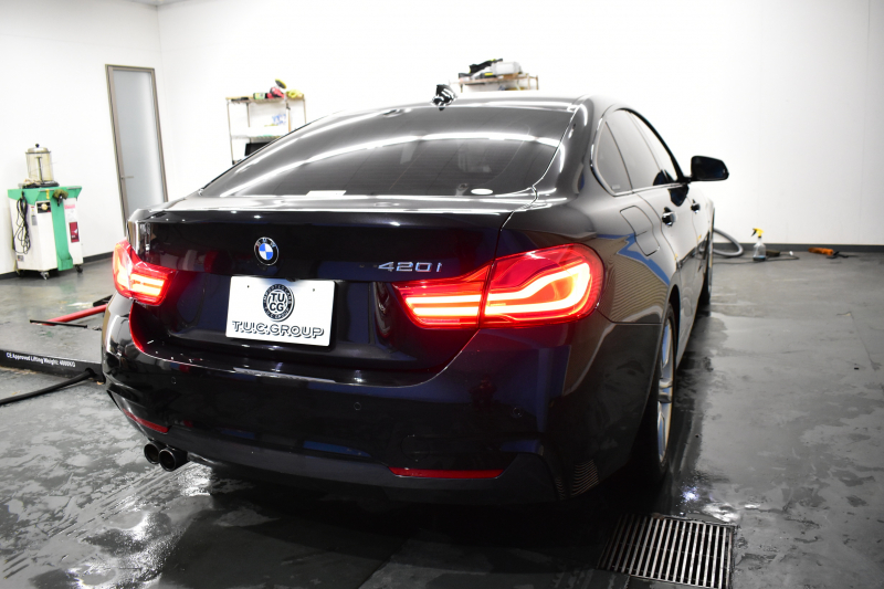 BMW 4シリーズ 420i ｸﾞﾗﾝｸｰﾍﾟ Mｽﾎﾟｰﾂ  LCI後期 ﾋｰﾀｰ付黒革 追従ACC ﾍｷｻｺﾞﾅﾙLEDﾍｯﾄﾞﾗｲﾄ&ﾃｰﾙ 液晶ﾒｰﾀｰ ﾀｯﾁﾊﾟﾈﾙ式iﾄﾞﾗｲﾌﾞHDDﾅﾋﾞ Bｶﾒﾗ 前後PDC ﾌﾙｾｸﾞ 車線変更&逸脱&歩行者警告 衝突軽減ﾌﾞﾚｰｷ 電動Rｹﾞｰﾄ 18AW DSRC 2年保証