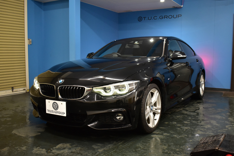 BMW 4シリーズ 420i ｸﾞﾗﾝｸｰﾍﾟ Mｽﾎﾟｰﾂ  LCI後期 ﾋｰﾀｰ付黒革 追従ACC ﾍｷｻｺﾞﾅﾙLEDﾍｯﾄﾞﾗｲﾄ&ﾃｰﾙ 液晶ﾒｰﾀｰ ﾀｯﾁﾊﾟﾈﾙ式iﾄﾞﾗｲﾌﾞHDDﾅﾋﾞ Bｶﾒﾗ 前後PDC ﾌﾙｾｸﾞ 車線変更&逸脱&歩行者警告 衝突軽減ﾌﾞﾚｰｷ 電動Rｹﾞｰﾄ 18AW DSRC 2年保証