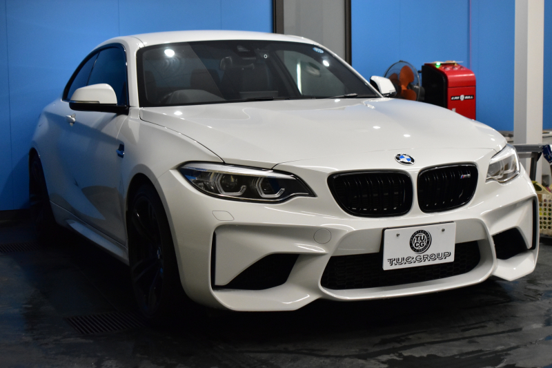 BMW Mシリーズ M2 MDCT 7速DCT LCI後期 ﾋｰﾀｰ付黒革 ｱﾀﾞﾌﾟﾃｨﾌﾞﾍｷｻｺﾞﾅﾙLEDﾍｯﾄﾞﾗｲﾄ&ﾃｰﾙ ﾀｯﾁﾊﾟﾈﾙHDDﾅﾋﾞ Bｶﾒﾗ ﾘｱPDC 19AW 車線逸脱&歩行者警告 衝突軽減ﾌﾞﾚｰｷ ｶｰﾎﾞﾝｲﾝﾃﾘｱ iｽﾄｯﾌﾟ ｽﾏｰﾄｷｰ 2年保証