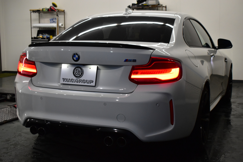 BMW Mシリーズ M2 MDCT 7速DCT LCI後期 ﾋｰﾀｰ付黒革 ｱﾀﾞﾌﾟﾃｨﾌﾞﾍｷｻｺﾞﾅﾙLEDﾍｯﾄﾞﾗｲﾄ&ﾃｰﾙ ﾀｯﾁﾊﾟﾈﾙHDDﾅﾋﾞ Bｶﾒﾗ ﾘｱPDC 19AW 車線逸脱&歩行者警告 衝突軽減ﾌﾞﾚｰｷ ｶｰﾎﾞﾝｲﾝﾃﾘｱ iｽﾄｯﾌﾟ ｽﾏｰﾄｷｰ 2年保証