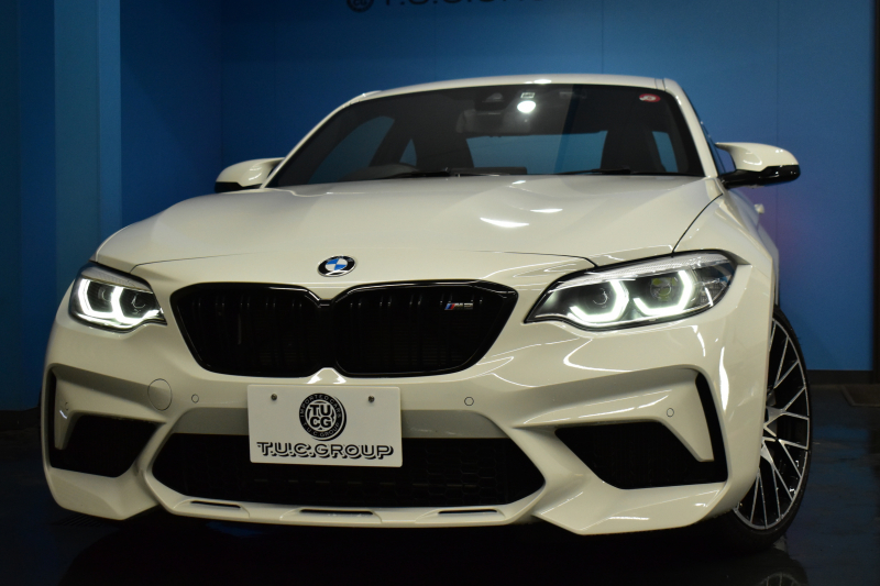 BMW Mシリーズ M2 ｺﾝﾍﾟﾃｨｼｮﾝ MDCT 7速DCT LCI後期 ｺﾝﾍﾟﾃｨｼｮﾝ専用410馬力ｴﾝｼﾞﾝ ﾍｷｻｺﾞﾅﾙLEDﾍｯﾄﾞﾗｲﾄ&ﾃｰﾙ ﾋｰﾀｰ付黒革 harman/kardon ﾀｯﾁﾊﾟﾈﾙHDDﾅﾋﾞBｶﾒﾗ 専用19AW 車線逸脱&歩行者警告 衝突軽減ﾌﾞﾚｰｷ ｶｰﾎﾞﾝｲﾝﾃﾘｱ Mｼｰﾄﾍﾞﾙﾄ  2年保証