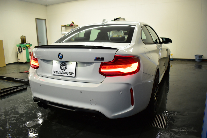 BMW Mシリーズ M2 ｺﾝﾍﾟﾃｨｼｮﾝ MDCT 7速DCT LCI後期 ｺﾝﾍﾟﾃｨｼｮﾝ専用410馬力ｴﾝｼﾞﾝ ﾍｷｻｺﾞﾅﾙLEDﾍｯﾄﾞﾗｲﾄ&ﾃｰﾙ ﾋｰﾀｰ付黒革 harman/kardon ﾀｯﾁﾊﾟﾈﾙHDDﾅﾋﾞBｶﾒﾗ 専用19AW 車線逸脱&歩行者警告 衝突軽減ﾌﾞﾚｰｷ ｶｰﾎﾞﾝｲﾝﾃﾘｱ Mｼｰﾄﾍﾞﾙﾄ  2年保証