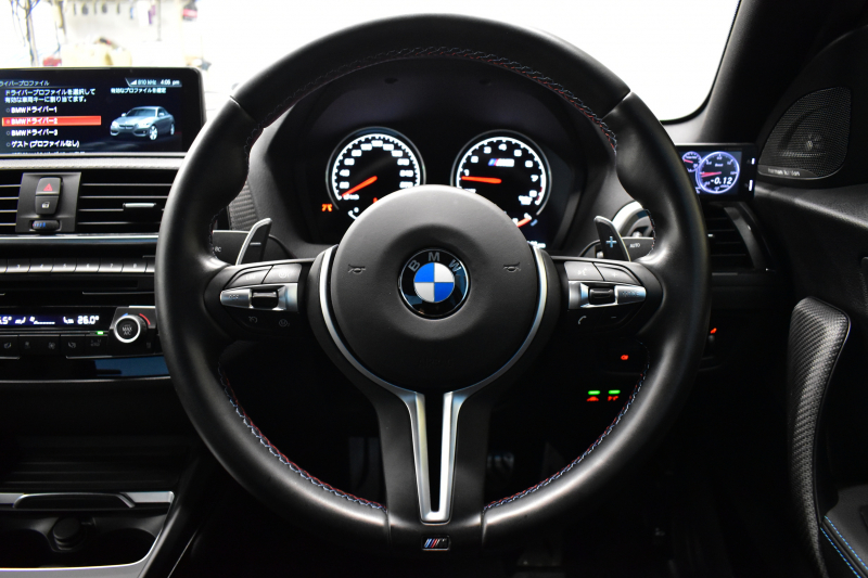 BMW Mシリーズ M2 ｺﾝﾍﾟﾃｨｼｮﾝ MDCT 7速DCT LCI後期 ｺﾝﾍﾟﾃｨｼｮﾝ専用410馬力ｴﾝｼﾞﾝ ﾍｷｻｺﾞﾅﾙLEDﾍｯﾄﾞﾗｲﾄ&ﾃｰﾙ ﾋｰﾀｰ付黒革 harman/kardon ﾀｯﾁﾊﾟﾈﾙHDDﾅﾋﾞBｶﾒﾗ 専用19AW 車線逸脱&歩行者警告 衝突軽減ﾌﾞﾚｰｷ ｶｰﾎﾞﾝｲﾝﾃﾘｱ Mｼｰﾄﾍﾞﾙﾄ  2年保証
