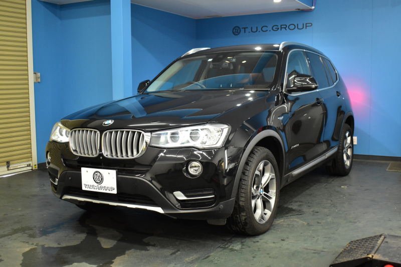 BMW X3 Xdrive20d Xﾗｲﾝ 最終ﾓﾃﾞﾙ ﾋｰﾀｰ付電動茶革 追従ACC LCW 横ﾒﾆｭｰ型ﾀｯﾁﾊﾟｯﾄﾞHDDﾅﾋﾞTV 360度ｶﾒﾗ 衝突軽減ﾌﾞﾚｰｷ 車線逸脱&歩行者警告  Bluetoothｵｰﾃﾞｨｵ&通話 電動ﾄﾗﾝｸ LEDﾌｫｸﾞﾗｲﾄ 18AW ｳｯﾄﾞﾊﾟﾈﾙ 2年保証